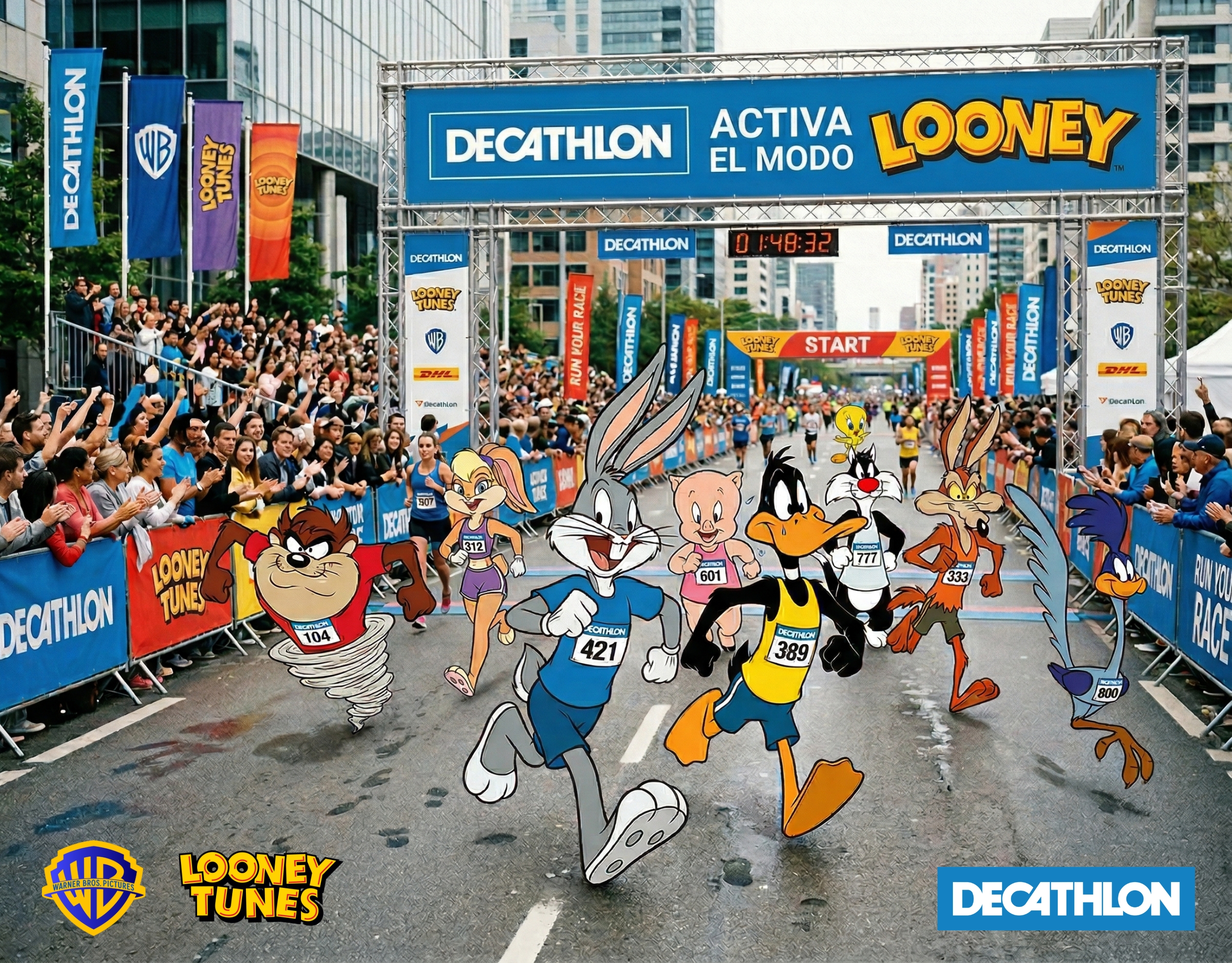 Decathlon Looney Tunes